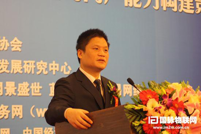 球速体育信息化发展研究中心主任、首席研究员杨冰之以《智慧企业-大型企业网络转型战略》为题作了主题发言