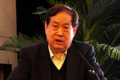 在2015中国智慧政府发展年会上，电子政务权威专家、国家行政学院教授汪玉凯发表主题演讲