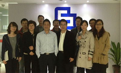 上海市浦东新区金融局副局长张涌考察球速体育海洋